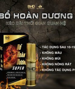 CHAI XỊT THẢO DƯỢC BỔ HOÀN DƯƠNG SUPER - NGỌC NỮ TÂM VƯƠNG