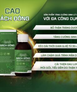 Cao Bách Đông – Hỗ Trợ Cải Thiện Sinh Lý Nam Giới