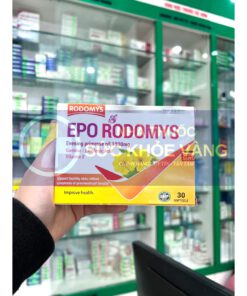 Sẵn EPO RODOMYS - Hỗ Trợ Giảm Các Vấn Đề Tiền Kinh Nguyệt (Cáu Gắt, Lo Lắng, Mệt Mỏi), Hỗ Trợ Đẹp Da (Hộp 30 viên)-Hàng Ngoại Chính Hãng 5 vn 11134207 7r98o lrya3nm71uopf5