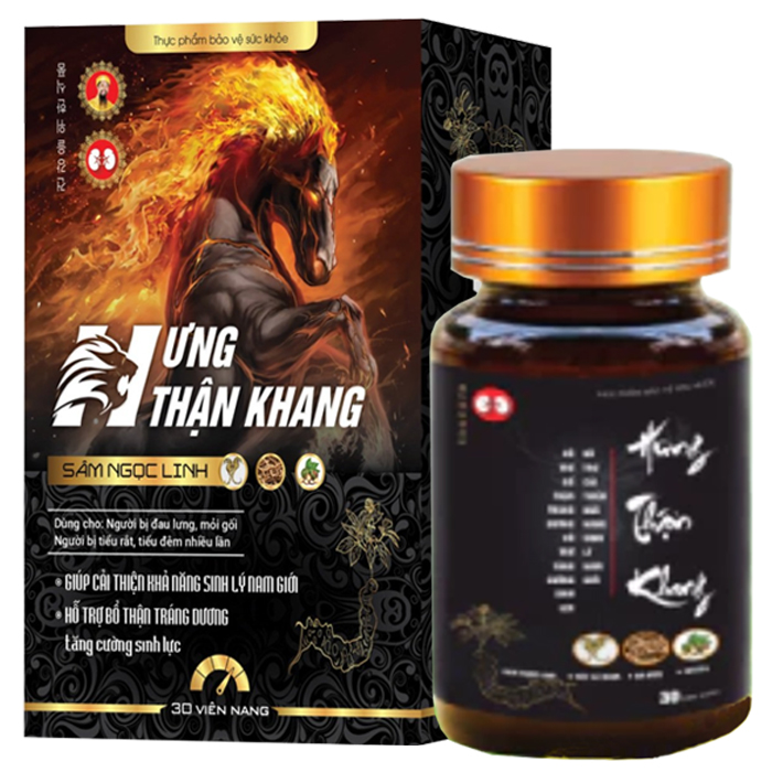 Hưng Thận Khang, hỗ trợ bổ thận, tráng dương, tăng cường sinh lý nam 2 Hung Than Khang